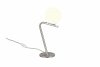 Minimalistyczna lampa stołowa nocna szklany klosz kula FLAMING 568900107 TRIO SELECT